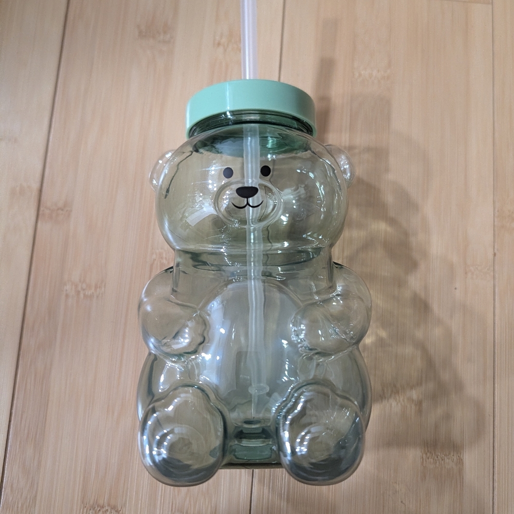 TARGET BULLSEYE PLAYGROUND GREEN BEAR TUMBLER 1CT
